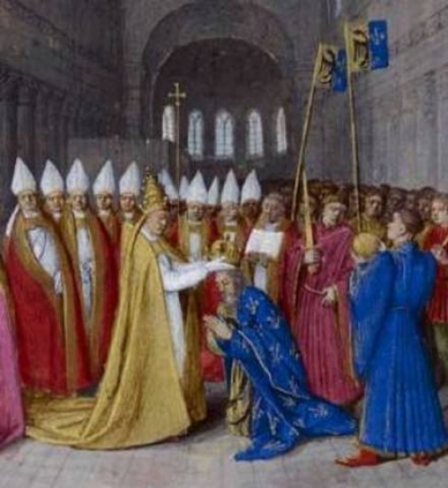 La vritable histoire du sacre de Charlemagne