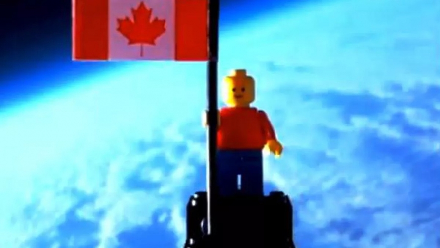 Le premier LEGO dans l'espace